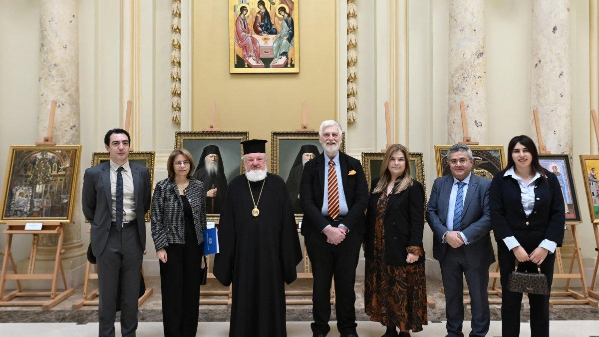 Ministrul adjunct al afacerilor externe al Greciei, în vizită la Patriarhia Română