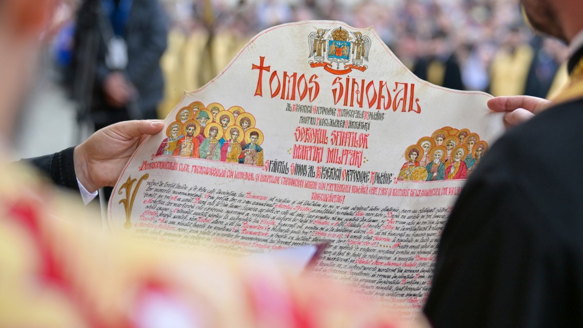Tomos sinodal al Bisericii Ortodoxe Autocefale Române pentru proclamarea sărbătorii Soborului Sfinților Martiri Militari