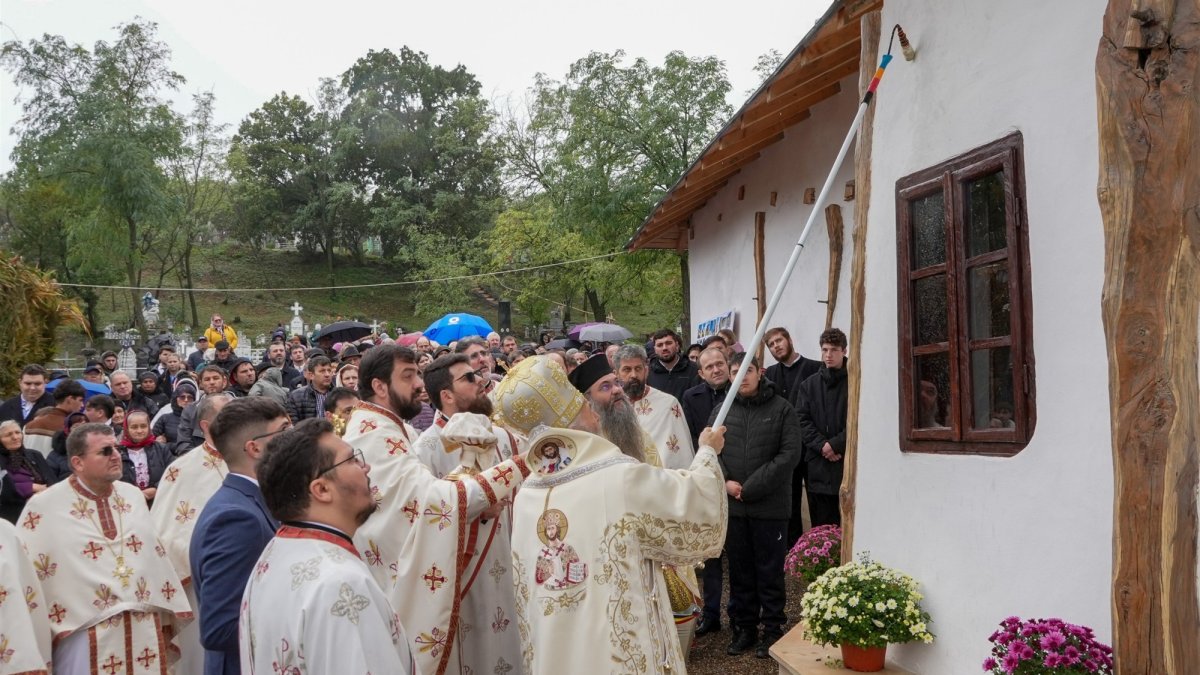 Înnoirea bisericii din localitatea natală a Sfântului Constantin Sârbu