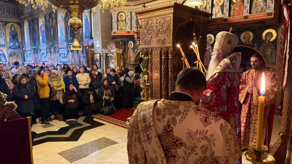 Prezență arhierească la hramul Mănăstirii Pângărați