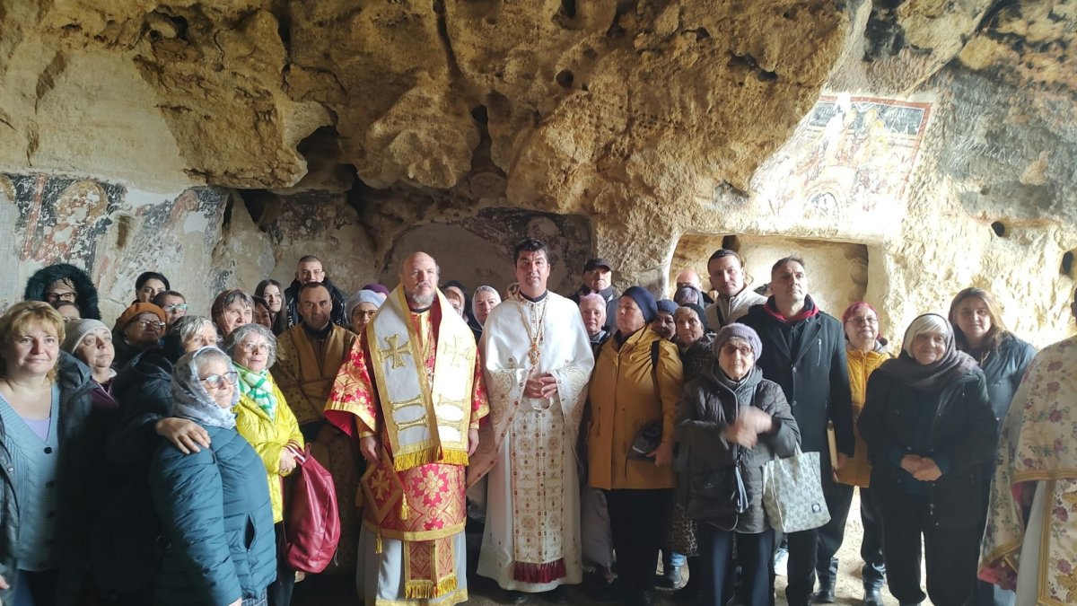 Prezenţă românească la mănăstirea rupestră de la Ivanovo, Bulgaria