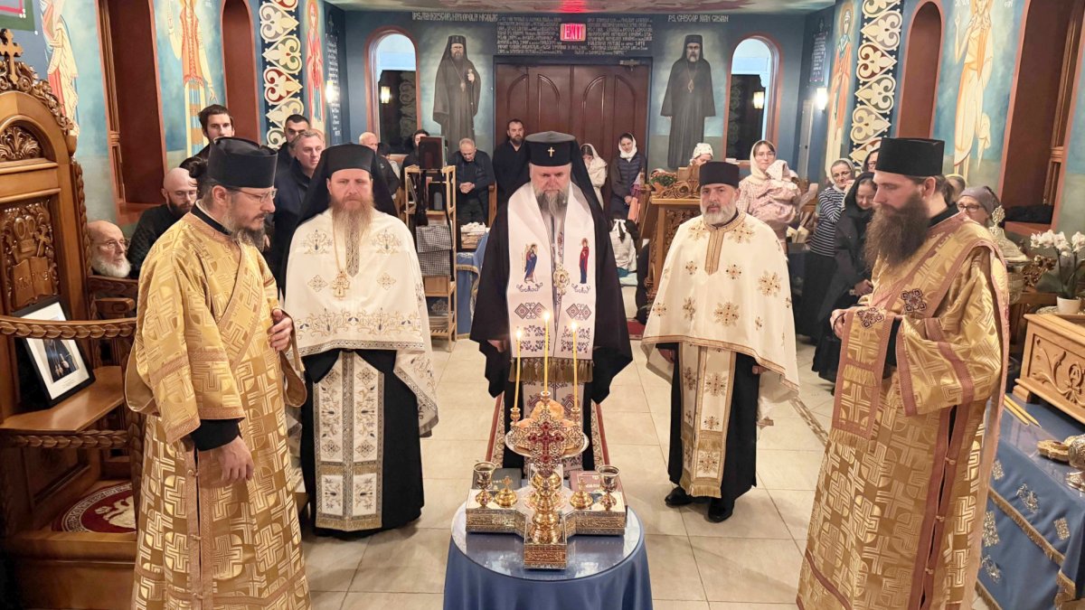 Hramul Mănăstirii „Sfântul Cuvios Dimitrie cel Nou” din Middletown, New York