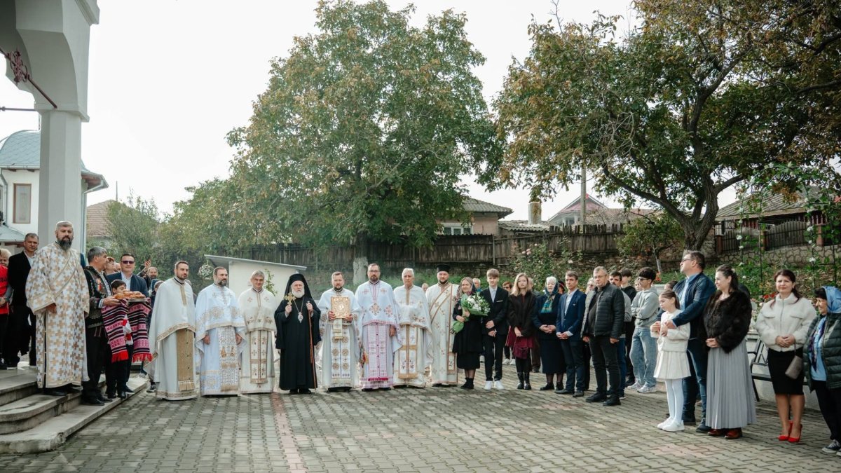 Popas de rugăciune la o biserică din Babadag