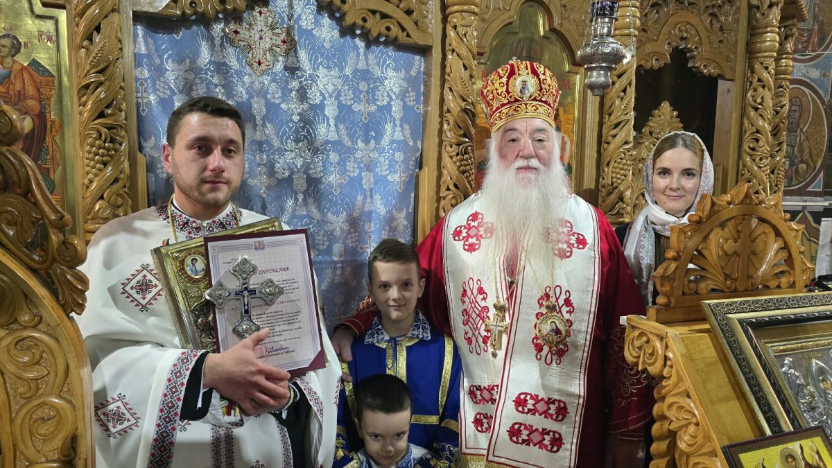 Popas de slujire la o biserică din Drobeta-Turnu Severin