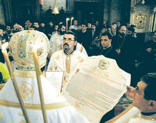 „Dăm alesului împuternicirea canonică de păstorire”