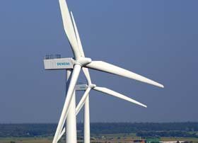 Centralele eoliene, tot mai utilizate în vestul Europei