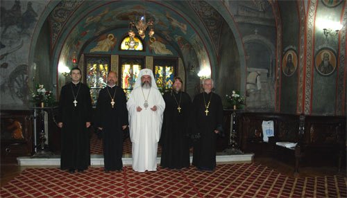 Patru preoţi din Finlanda, în vizită la Patriarhie