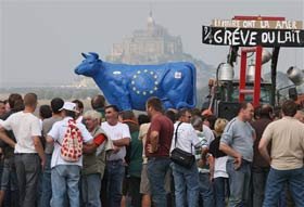 Miniştrii Agriculturii din UE se întâlnesc la un „summit al laptelui“