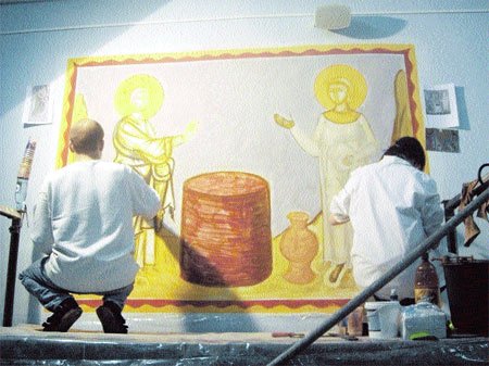 Atelier internaţional de pictură bisericească la Iaşi