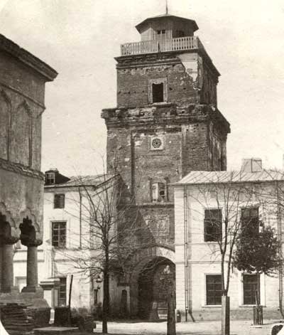 Memoria Bisericii în imagini: Turnul Bisericii Colţei din Capitală
