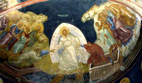 Icoana Învierii Domnului sau despre Crucea Paştelui