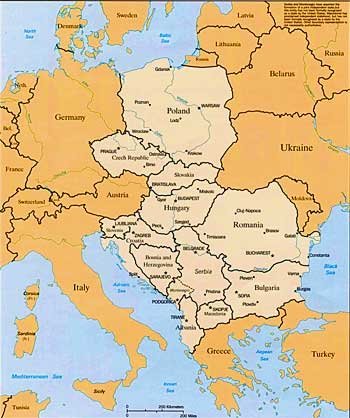 Europa de Est a devenit o zonă de risc sporit