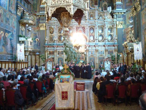 Hram la vechea Catedrală episcopală din Oradea