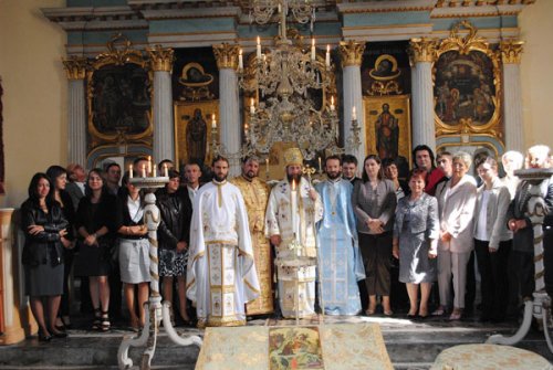 Vizită românească la Paraclisul episcopal din Bichiş, Ungaria