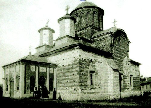 Biserica Sfântul Nicolae Domnesc din Curtea de Argeş la 1900