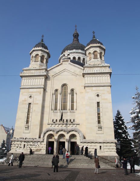 Parastas la Catedrala din Cluj