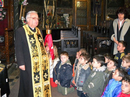 Elevii au vizitat Biserica Şega II Arad