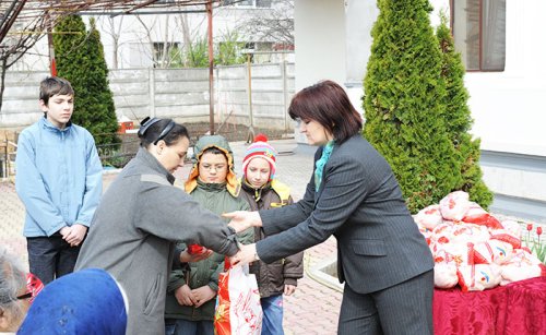 Acţiuni filantropice în Bucureşti