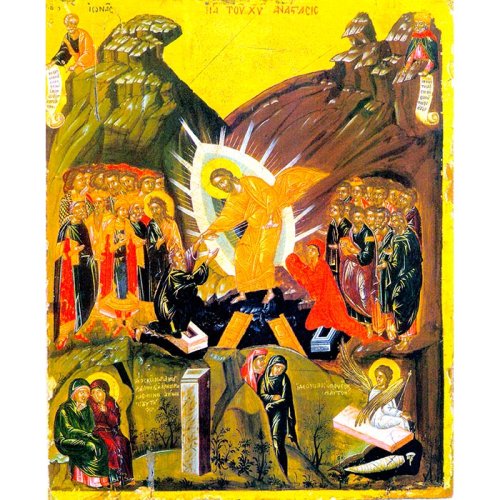 Învierea lui Hristos - lumina Sfântului Botez