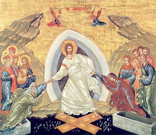 Învierea lui Hristos - lumina Sfântului Botez