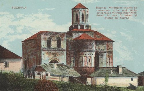Biserica „Sfântul Gheorghe-Mirăuţi“ înaintea restaurării