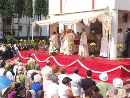 Târnosirea bisericii închinate Tuturor Sfinţilor din Cluj-Napoca