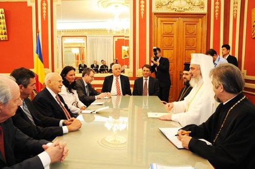 Preşedintele Republicii Elene, în vizită la Patriarhia Română