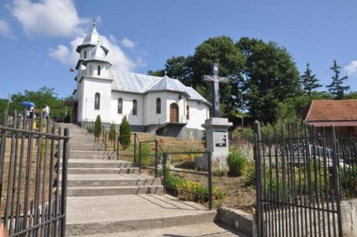Hramul bisericii de pe stâncă din comuna sălăjeană Borza