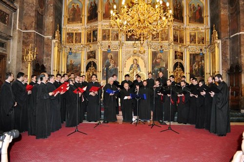 Rugăciune în ritmuri bizantine la Catedrala mitropolitană din Iaşi