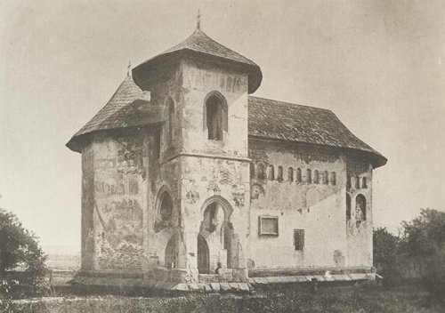 Biserica boierească din Bălineşti la 1900