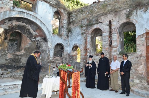 Patriarhul Ecumenic a vizitat palatul vlahilor