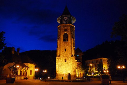 Turnul clopotniţă de la Piatra Neamţ, în curs de restaurare