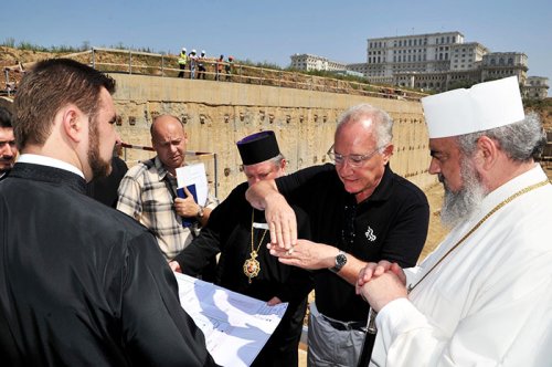 Patriarhul României, în vizită la şantierul noii Catedrale
