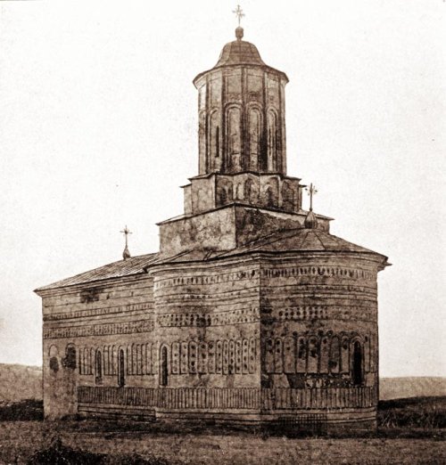 Mănăstirea lui Aron Vodă de lângă Iaşi la 1900