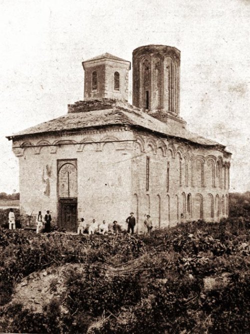 Mănăstirea din ostrovul Snagovului la 1900