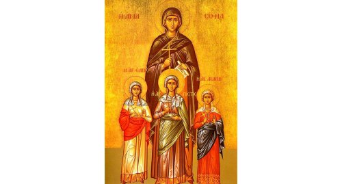 Sfânta Sofia şi cele trei fiice ale sale