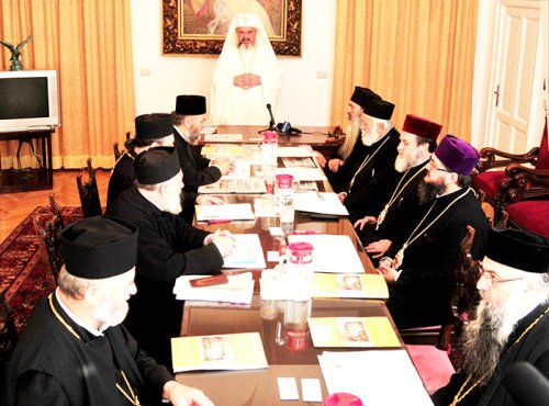 Şedinţă de lucru a Sinodului Mitropolitan al Mitropoliei Munteniei şi Dobrogei