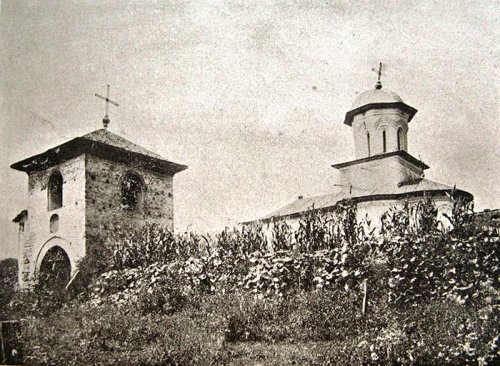 Mănăstirea Sărăcineşti din Vâlcea la 1900