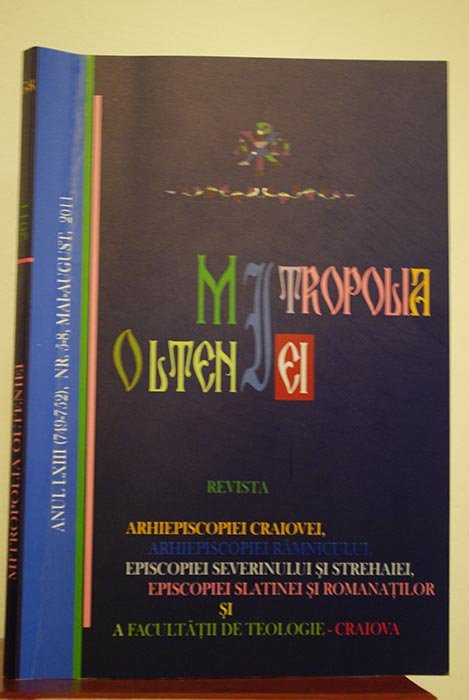 Revista „Mitropolia Olteniei“ a primit acreditarea CNCS