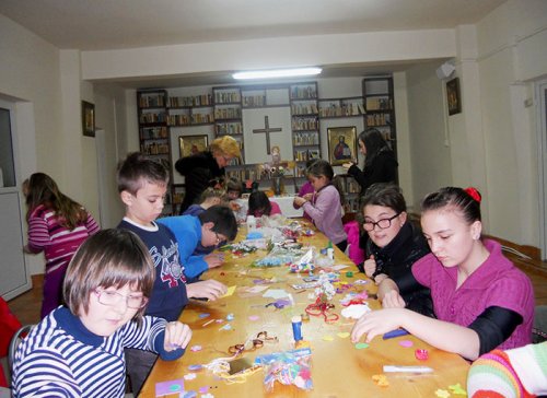 Proiectul „Copiii, mâinile lui Hristos“ în Cluj-Napoca