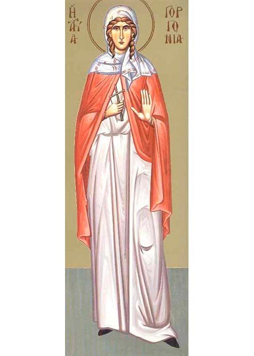 Gorgonia, model desăvârşit de femeie creştină