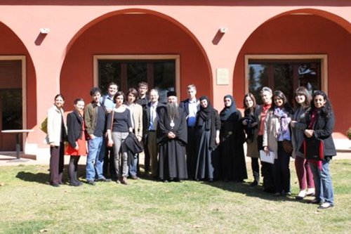 Oaspeţi la sediul Episcopiei Ortodoxe Române a Italiei