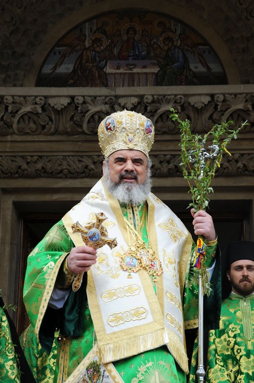 Duminica Floriilor la Catedrala patriarhală