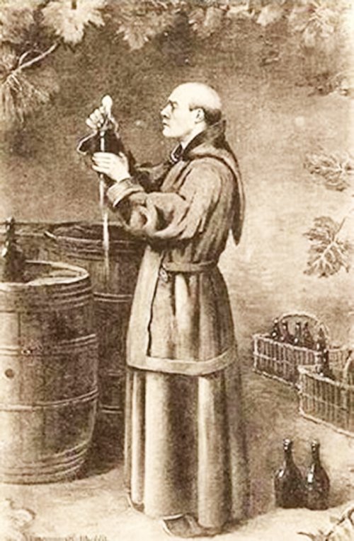 Şampania a fost obţinută din greşeală de călugărul benedictin Pierre Pérignon