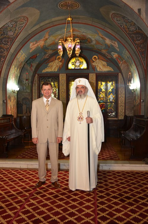 Noul Ambasador al Ucrainei în România, în vizită de prezentare la Patriarhia Română