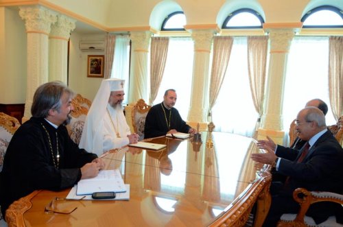 Noul Ambasador al Iordaniei în vizită la Patriarhia Română