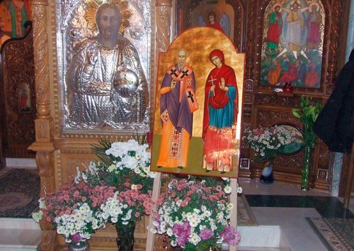 Sfinţii fraţi mucenici Zenovie şi Zenovia, prăznuiţi la Mănăstirea Nechit