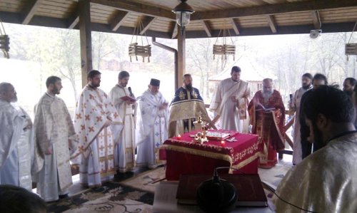 Hram la Mănăstirea Şinca Nouă