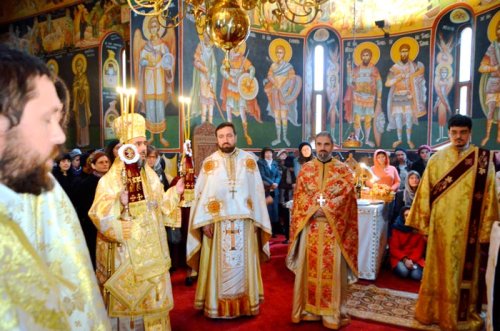 Sfântul Grigorie Palama cinstit în biserica lui din Bucureşti