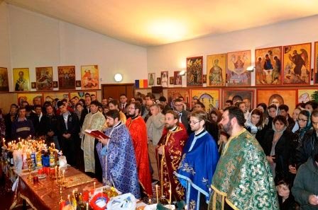 Adunare preoţească şi sărbătoare la Prima Porta, Italia